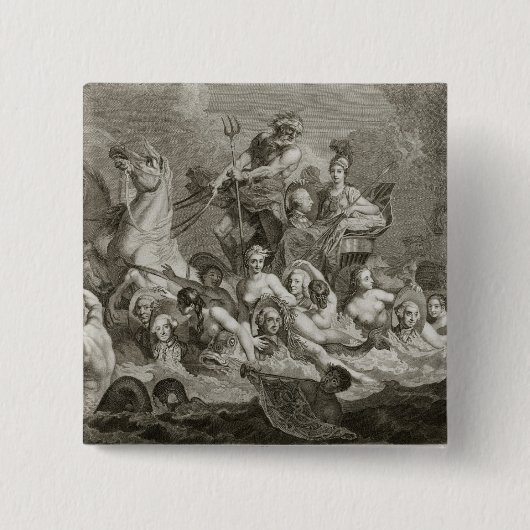 Triumph von Britannia, c.1765 (Stich) Button (Vorderseite)