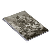 Triumph von Britannia, c.1765 (Stich) Notizblock (Rechte Seite)