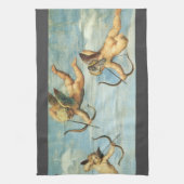 Triumph von Galatea Angels Detail von Raphael Sanz Geschirrtuch (Vertikal)