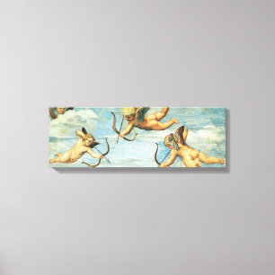 Triumph von Galatea Angels Detail von Raphael Sanz Leinwanddruck