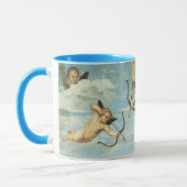 Triumph von Galatea Angels Detail von Raphael Sanz Tasse (Links)