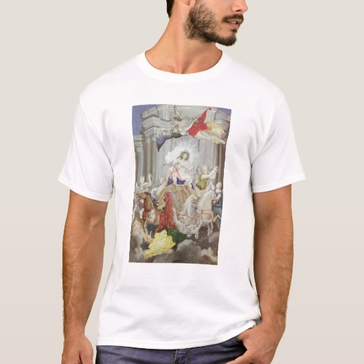 Triumph von König Louis XIV von Frankreich T-Shirt (Vorderseite)
