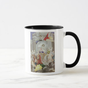 Triumph von König Louis XIV von Frankreich Tasse