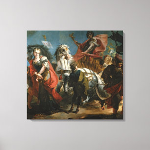 Triumph von Marcus Aurelius Leinwanddruck