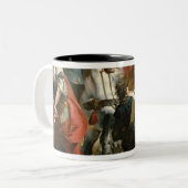 Triumph von Marcus Aurelius Zweifarbige Tasse (Vorderseite Links)