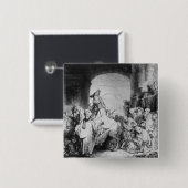 Triumph von Mordecai, c.1640 Button (Vorne & Hinten)