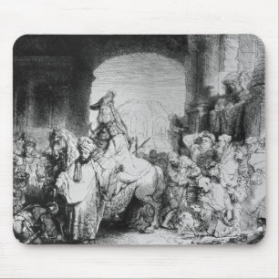Triumph von Mordecai, c.1640 Mousepad