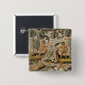 Triumph von Neptun und von Amphitrite Button (Vorne & Hinten)