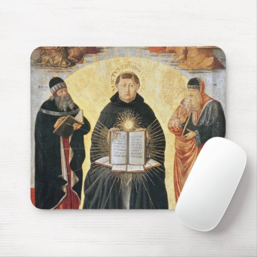 Triumph von St Thomas Thomas von Aquin Mousepad (Mit Mouse)