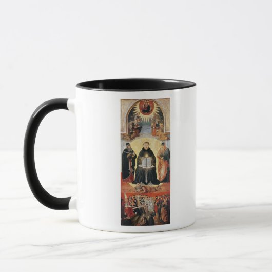 Triumph von St Thomas Thomas von Aquin Tasse (Links)