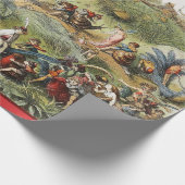 Triumphaler März des Elfkönigs, der Fairies, der G Geschenkpapier (Ecke)