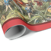 Triumphaler März des Elfkönigs, der Fairies, der G Geschenkpapier (Rolleneckpunkt)