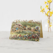 Triumphaler März des Elfkönigs, der Fairies, der G Karte (Gelbe Blume)