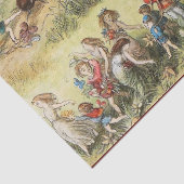 Triumphaler März des Elfkönigs, der Fairies, der G Seidenpapier (Detail)