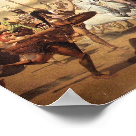 Triumphant Achilles Poster (Ecke)
