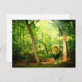 Triumphant King Postkarte (Vorne/Hinten)