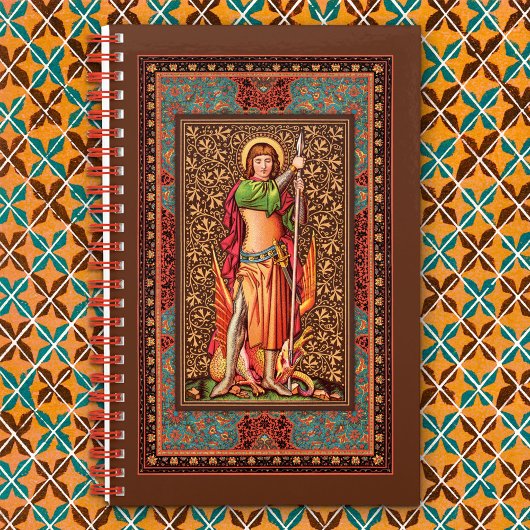 Triumphant Saint George Notebook Notizblock