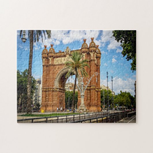 Triumphbogen Barcelona Puzzle (Horizontal)