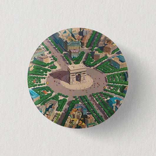 Triumphbogen-Button Button (Vorderseite)