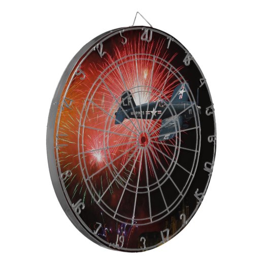 Triumphbogen Dartscheibe (Vorderseite Links)