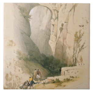 Triumphbogen, der die Schlucht führt zu Petr Fliese