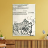 Triumphbogen des Kaisers Maximilian I Leinwanddruck (Insitu (Wohnzimmer))