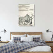 Triumphbogen des Kaisers Maximilian I Leinwanddruck (Insitu (Schlafzimmer))