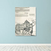 Triumphbogen des Kaisers Maximilian I Leinwanddruck (Insitu (Holzboden))