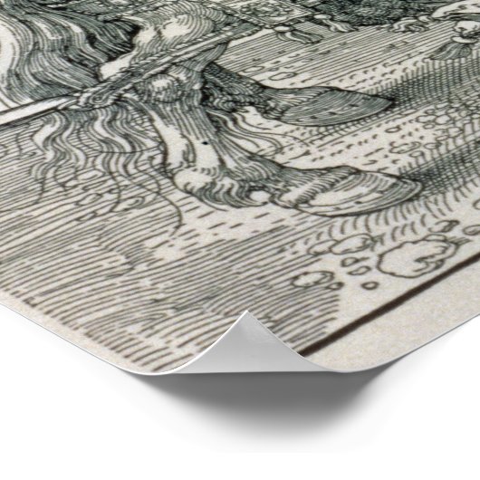 Triumphbogen des Kaisers Maximilian I Poster (Ecke)