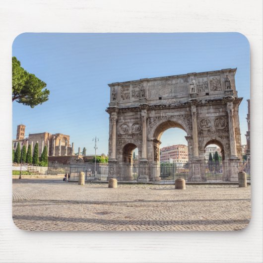 Triumphbogen des Konstantin - Rom, Italien Mousepad (Vorne)
