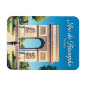 Triumphbogen Frankreich Magnet (Horizontal)
