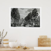 Triumphbogen, Händelstatue im Süden Poster (Küche)