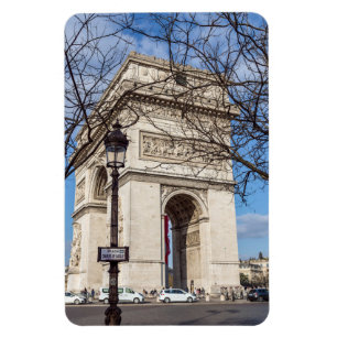 Triumphbogen in Paris, Frankreich Magnet
