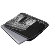 Triumphbogen in Paris Laptopschutzhülle (Vorne Knopf)