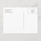 Triumphbogen, Jubilee Park, Brüssel, Belgien Postkarte (Rückseite)