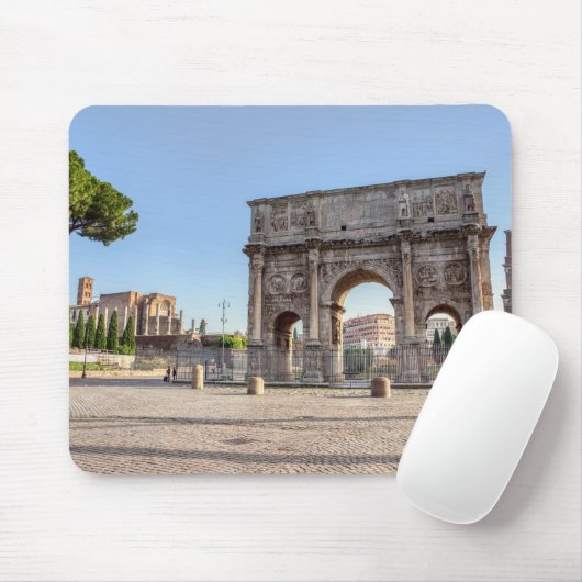 Triumphbogen Konstantin - Rom, Italien Mousepad (Mit Mouse)