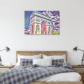 Triumphbogen Leinwanddruck (Insitu (Schlafzimmer))