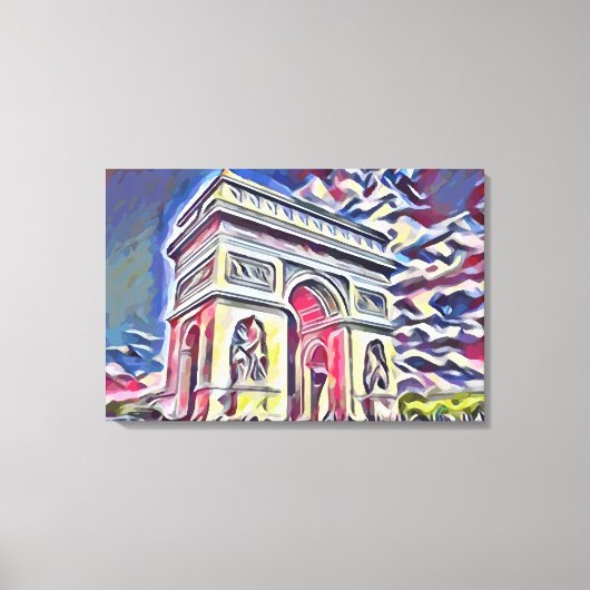 Triumphbogen Leinwanddruck (Vorderseite)