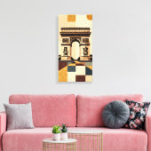 Triumphbogen Leinwanddruck (Insitu (Wohnzimmer))