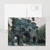 Triumphbogen, Nordseite, Orange, Frankreich Postkarte (Vorne/Hinten)