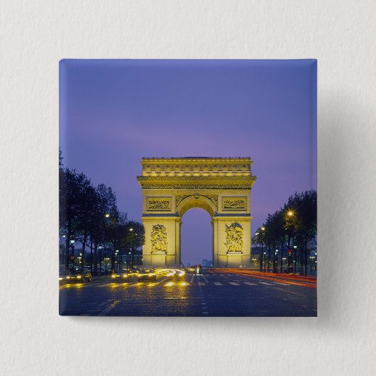 Triumphbogen, Paris, Frankreich, Button (Vorderseite)