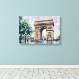 Triumphbogen, Paris, Frankreich Leinwanddruck