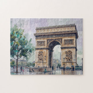 Triumphbogen, Paris, Frankreich Puzzle