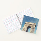 Triumphbogen Paris Notizblock (Innenseite)