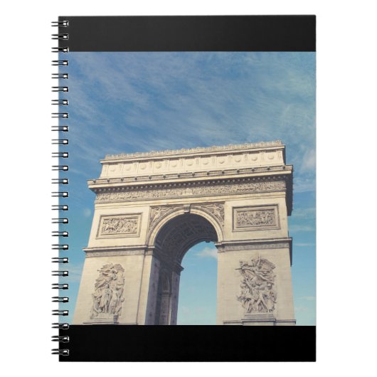Triumphbogen Paris Notizblock (Vorderseite)
