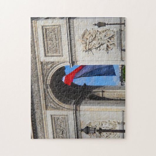 Triumphbogen Paris. Puzzle (Vertikal)