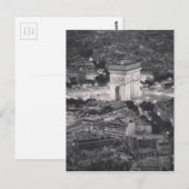 Triumphbogen Postkarte (Vorne/Hinten)