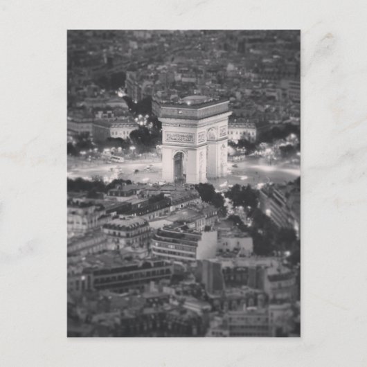 Triumphbogen Postkarte (Vorderseite)
