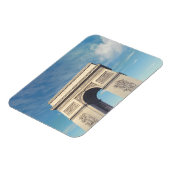 Triumphbogen Postkarte Magnet (Linke Seite)