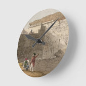 Triumphbogen, Tripoli, überziehen 4 von 'einer Runde Wanduhr (Winkel)